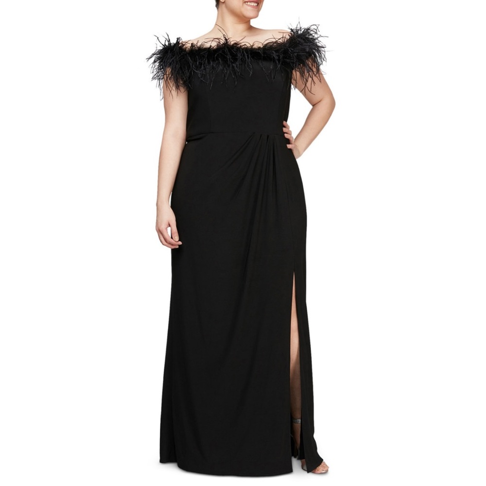 Alex Evenings off shoulder gown